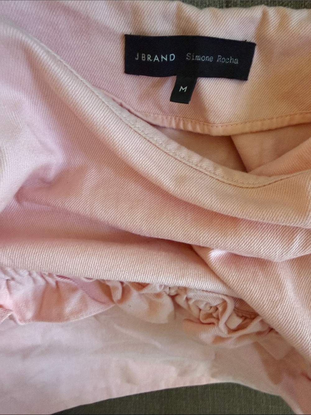 J Brand Simone Rocha Pink skirt